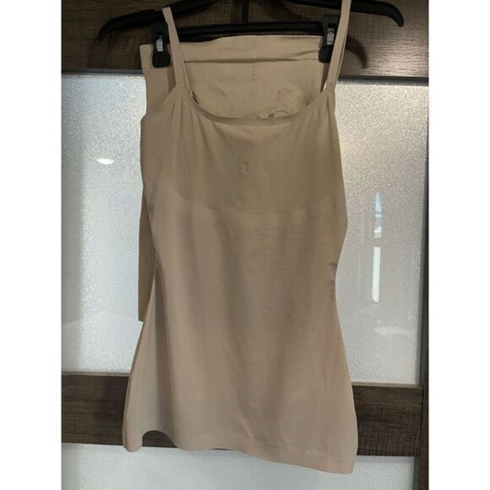 Spanx (2) Thin-stincts Cami‎ Tank Top and Mid Thigh Shaper Size S